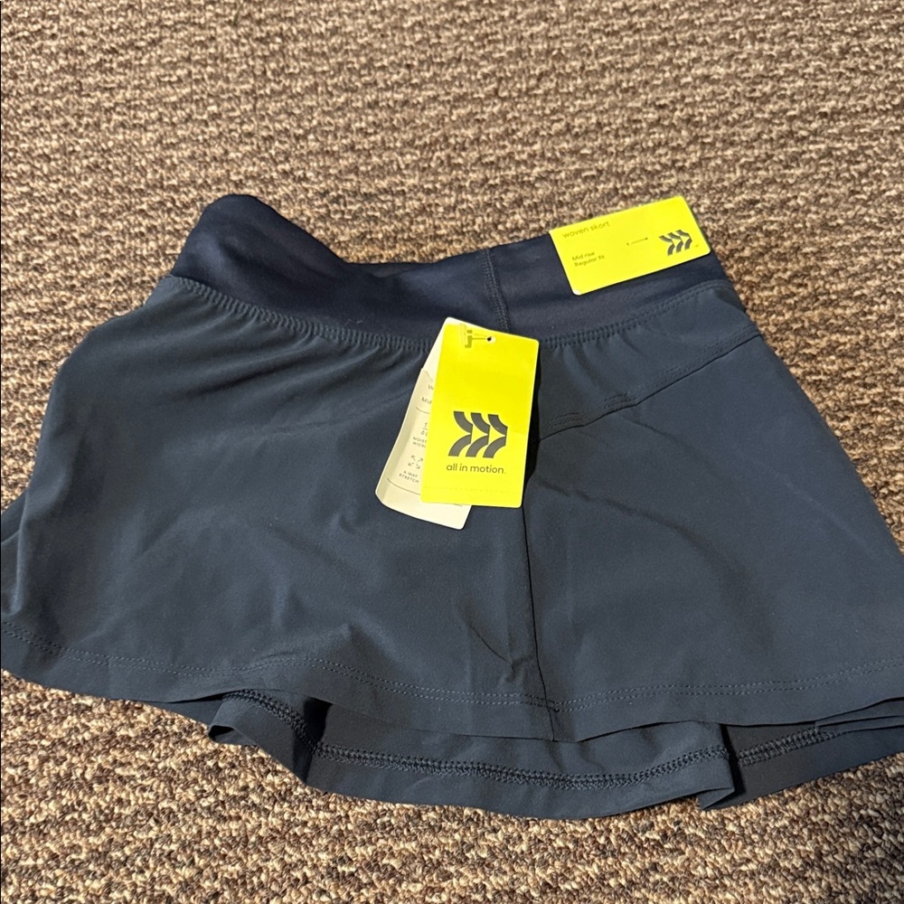 All in Motion girls Navy Athletic Shorts